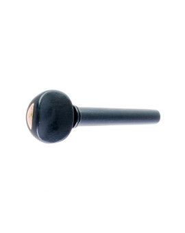 "Clavija violín de ébano cúpula dorada 4/4"