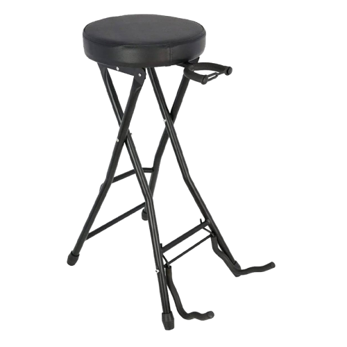 BANQUETA PLEGABLE EK CON SOPORTE DE GUITARRA