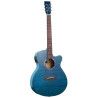 GUITARRA ACÚSTICA TANGLEWOOD AZURE SUPER FOLK AZUL