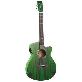 GUITARRA ACÚSTICA TANGLEWOOD AZURE SUPER FOLK VERDE