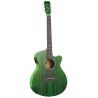 GUITARRA ACÚSTICA TANGLEWOOD AZURE SUPER FOLK VERDE