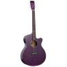 GUITARRA ACÚSTICA TANGLEWOOD AZURE SUPER FOLK PÚRPURA