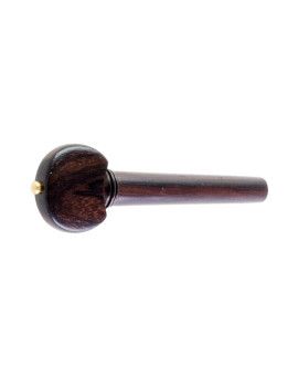 Clavija para violín de palisandro modelo Hill pin dorado 4/4 4/4 Dorado