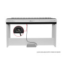 PIANO DE ESCENARIO MEDELI 88 TECLAS SP201+/WH
