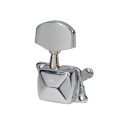 CLAVIJERO BOSTON PARA GUITARRA 3+3 METAL CON TAPA CROMO