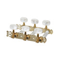 CLAVIJERO BOSTON PARA CLÁSICA 3+3 PERLAS DORADO
