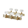 CLAVIJERO BOSTON PARA CLÁSICA 3+3 PERLAS DORADO
