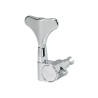 CLAVIJERO BOSTON PARA BAJO DIE-CAST CROMADO 2+2