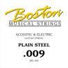 CUERDA BOSTON ELÉCTRICA Y ACÚSTICA 009 ACERO