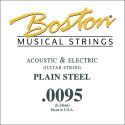 CUERDA BOSTON ELÉCTRICA Y ACÚSTICA 0095 ACERO