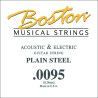 CUERDA BOSTON ELÉCTRICA Y ACÚSTICA 0095 ACERO