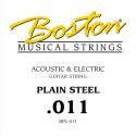 CUERDA BOSTON ELÉCTRICA Y ACÚSTICA 011 ACERO