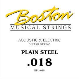 CUERDA BOSTON ELÉCTRICA Y ACÚSTICA 018 ACERO