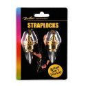 SUJETACORREAS CON BLOQUEO BOSTON DORADO 2 uds