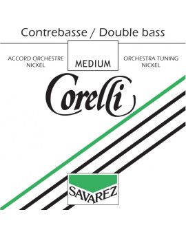 "Cuerda contrabajo Corelli níquel 3ª La Medium"