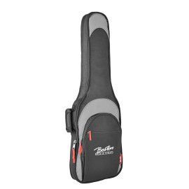 FUNDA BOSTON PARA GUITARRA ELÉCTRICA NEGRA/GRIS 15mm