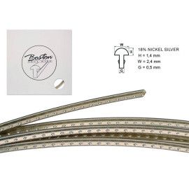 TRASTE BOSTON 5m 18% NÍQUEL 1.4x2.4mm