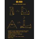 Soporte universal Boston plegable modelo A negro