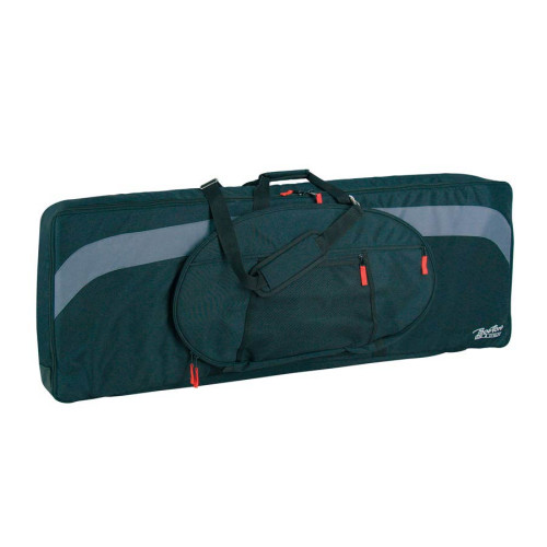 Funda Boston teclado 130x36x13cm neg/gri