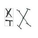 Soporte teclado Boston X negro