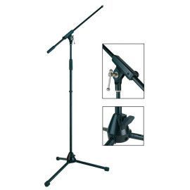 SOPORTE MICRÓFONO BOSTON SERIE STAGE PRO CON BRAZO MAX 165 CM