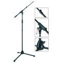 SOPORTE MICRÓFONO BOSTON SERIE STAGE PRO BRAZO TELESCÓPICO