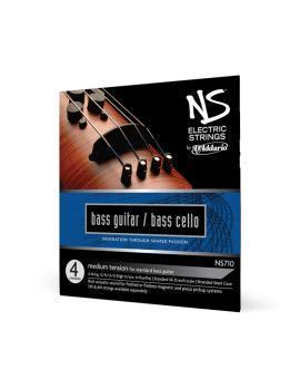 Cuerda c/bajo/cello D'addario eléctrico NS710 Juego 4/4  Medium 4/4