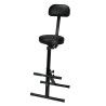 BANQUETA BOSTON AJUSTABLE NEGRA