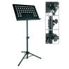 ATRIL BOSTON METAL PERFORADO NEGRO BANDEJA 48x35 cm