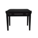 BANCO PIANO BOSTON AJUSTABLE NEGRO TERCIOPELO