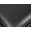 BANCO PIANO BOSTON AJUSTABLE NEGRO BRILLANTE VINILO