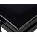BANCO PIANO BOSTON DELUXE AJUSTABLE NEGRO BRILLO