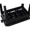 BANCO PIANO BOSTON DELUXE AJUSTABLE NEGRO BRILLO