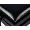 BANCO PIANO BOSTON DELUXE AJUSTABLE VINILO NEGRO SATINADO