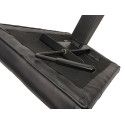 BANCO PIANO BOSTON HIDRÁULICO AJUSTABLE VINILO NEGRO