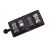 FUNDA BOSTON PARA PÚAS PVC NEGRO +12 púa