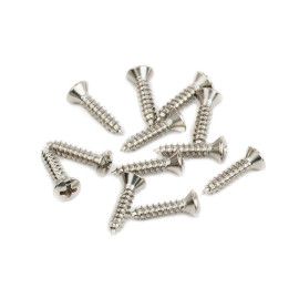 TORNILLOS GOLPEADOR FENDER 12ud NÍQUEL
