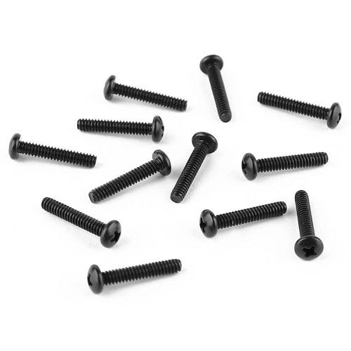 Tornillos afinacion Strat/Tele Fender 12ud negro