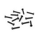 Tornillos afinacion Strat/Tele Fender 12ud negro