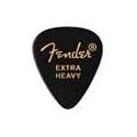 Púas Fender premium 351 extra heavy black 12ud