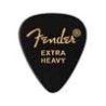 Púas Fender premium 351 extra heavy black 12ud
