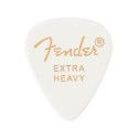 Púas Fender premium 351 extra heavy white 12ud
