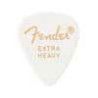 Púas Fender premium 351 extra heavy white 12ud
