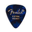 Púas Fender premium 351 extra heavy blue moto 12ud
