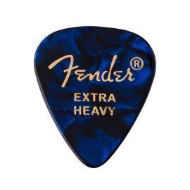 Púas Fender premium 351 extra heavy blue moto 12ud