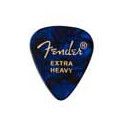 Púas Fender premium 351 extra heavy blue moto 12ud