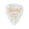 Púas Fender premium 351 ext.heavy white moto 12ud