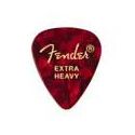 Púas Fender premium 351 extra heavy red moto 12ud
