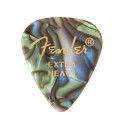 Púas Fender premium 351 extra heavy abalone 12ud