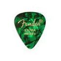 Púas Fender premium 351 green moto 12ud